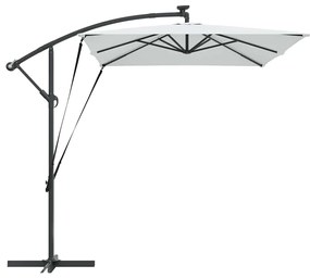 Guarda-sol de Bananeira Cantilever Areia 294 x 200 x 254 cm
