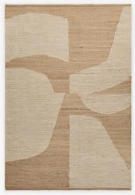 Alfombra Retangular De Exterior Em Juta E Algodão Meira Cores Naturais & 200 X 300 Cm - Sklum