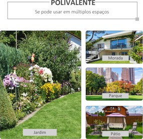 Banco Baloiço de Jardim de 2 Lugares – Balancelle Blanche – Branco – 1
