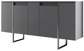 Console Luxe – Anthracite Silver – 160 x 35 x 80 cm