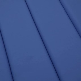Almofadão p/ espreguiçadeira 200x70x3cm tecido oxford azul real