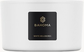 Vela perfumada com três pavios White Hellebores (marinho, citrinos, verde)
