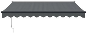 Toldo retrátil automático 3x2,5 m antracite
