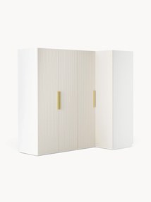 Roupeiro de canto modular Simone, L 215 cm, vários tamanhos