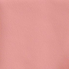 Cadeiras de jantar 4 pcs couro artificial rosa