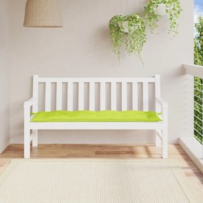 vidaXL Almofadão p/ banco de jardim tecido oxford verde brilhante