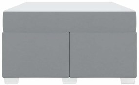 Estrutura da Cama Outros Cinzento-claro 120 x 190 cm tecido