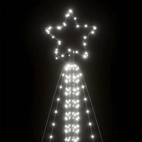 LED Árvore de Natal 861 LEDs Branco Frio 478 cm