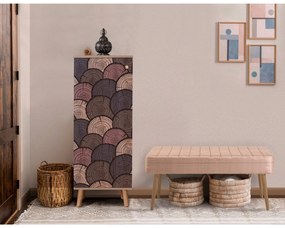 Conjunto de Mobiliário de Entrada Vegas – Sonomo Stone – Sapateira: 50