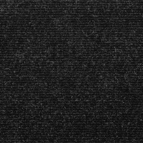 Tapetes de escada adesivos 30 pcs 56x17x3 cm antracite
