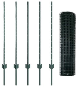 Conjunto de Cerca de Jardim Conjunto de 2 Verde