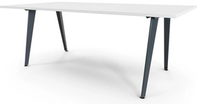 Mesas de Reuniões 2000x1200mm Antracite / Branco