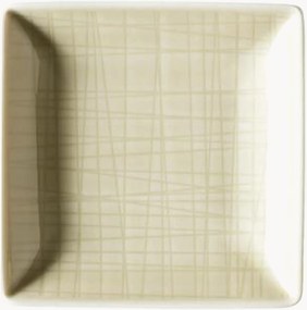 Pratos Mesh Colours Cream, conjunto de 6