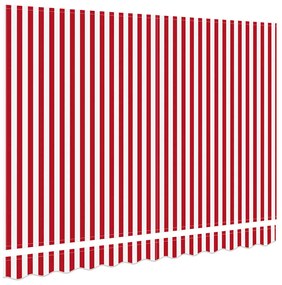 Tecido de substituição para toldo para estrutura de 2.5x2 m Vermelho e