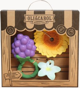 Mordedores para bebé com guizo Newborn, conjunto de 3