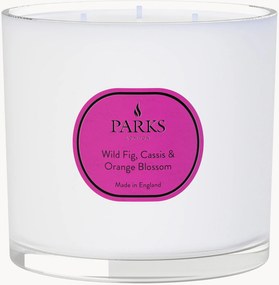 Vela perfumada com três pavios Vintage Aromatherapy (figo selvagem, groselha preta, flor de laranjeira)