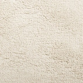 Tapete de pelo curto OVIEDO 120x120 cm bege