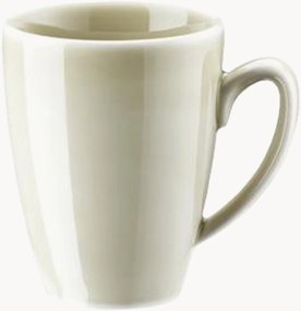 Chávena de café expresso Mesh Colours Cream, conjunto de 6