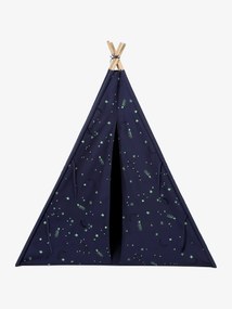Tipi com detalhes fosforescentes, Constelação azul