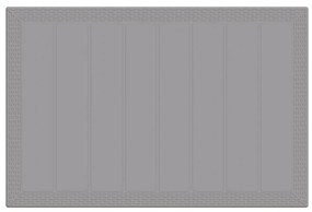 Conjunto de Jantar de Jardim 5 pcs Cinzento-claro