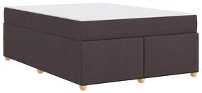 Estrutura da Cama Outros Castanho escuro 160 x 200 cm tecido