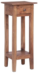 vidaXL Suporte para plantas 30x30x75 cm madeira de mogno maciça