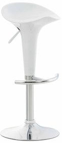 Banco de bar Saddle 37 x 87 x 37 cm Branco