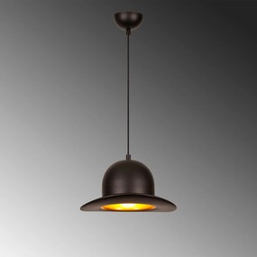 Candeeiro Chandelier Sivani – Preto – Diâmetro 28 cm x Altura 113 cm