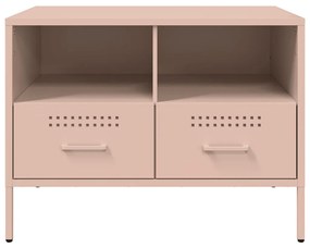 Móvel de TV 68x39x50,5 cm aço rosa