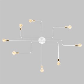Candeeiro de Teto Truva – Branco – Diâmetro 190 cm x Altura 15 cm