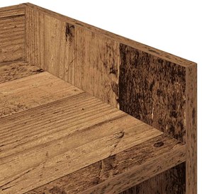 Aparador madeira velha 105x30x70 cm madeira trabalhada