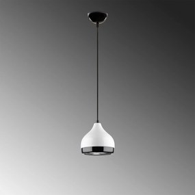 Candeeiro de Teto Yildo – Branco – Diâmetro 17 cm, Altura Ajustável 25