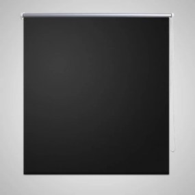 240167 vidaXL Estore de rolo 120 x 230 cm, Preto