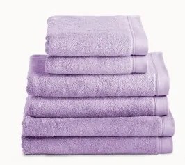 Toalhas banho 100% algodão penteado 580 gr.: 1 lençol banho 100x150 cm
