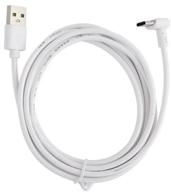 Candeeiro de mesa branco 50cm incl. LED regulável IP54 recarregável - Baby Whale