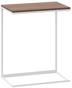 Mesa de apoio 55x35x66 cm derivados de madeira branco