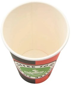 Copos de café de papel com tampas 1000 pcs 16oz 400ml
