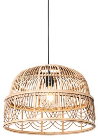 Candeeiro de suspensão oriental em vime 49 cm - Michelle Oriental
