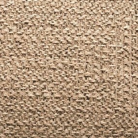 Tapete ZIZUR 140x200 cm aspeto de juta interior e exterior