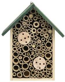 314813 vidaXL Insect Hotels 2 pcs 23x14x29 cm Solid Firwood