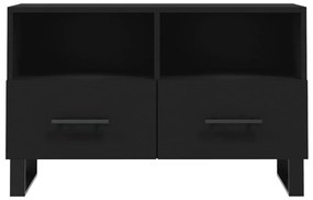 Móvel p/ TV 80x36x50 cm derivados de madeira preto