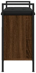 Banco sapateira 65,5x32x57,5cm derivados madeira carv. castanho