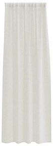 Cortinas com cortinas 2 pcs Creme 140 x 245 cm Poliéster