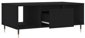 Mesa de centro 90x50x36,5 cm derivados de madeira preto