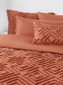 Capa de edredão em percal de algodão com acabamento tufado Phil