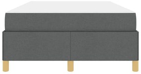 Cama Box Outros Cinzento escuro 120 x 190 cm tecido