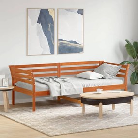 vidaXL Espreguiçadeira sem colchão cera 100x200 cm