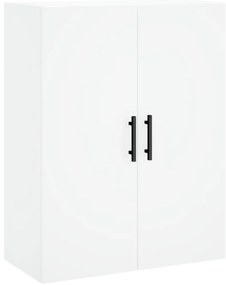 Armário alto 69,5x34x180 cm derivados de madeira branco