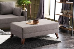 Sofá-Cama de Canto Bella – Castanho – 205 cm Largura x 85 cm Altura x