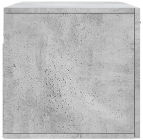 Armário parede 80x36,5x35 cm derivados madeira cinzento sonoma
